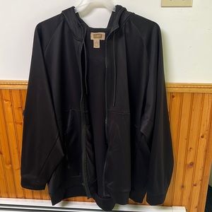 Black Polyester men’s sweatshirt